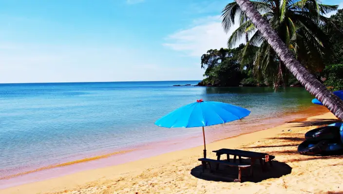 Aruba tropical beach