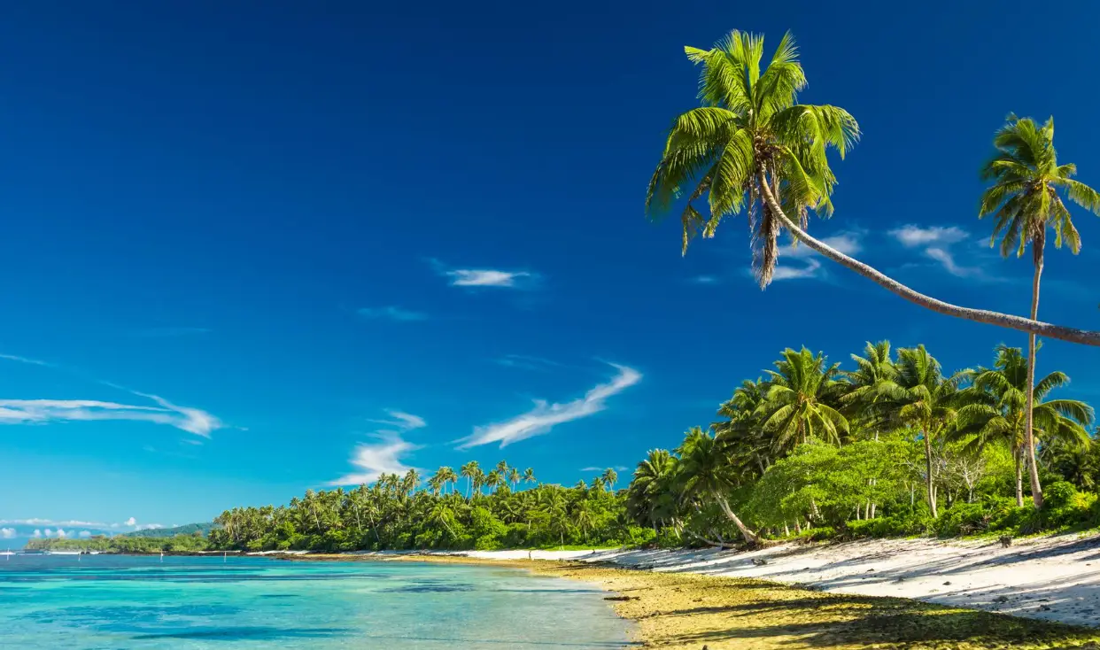 Jamaica island beach